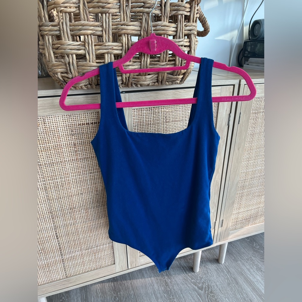Abercrombie Cotton Seamless Fabric Tank Bodysuit